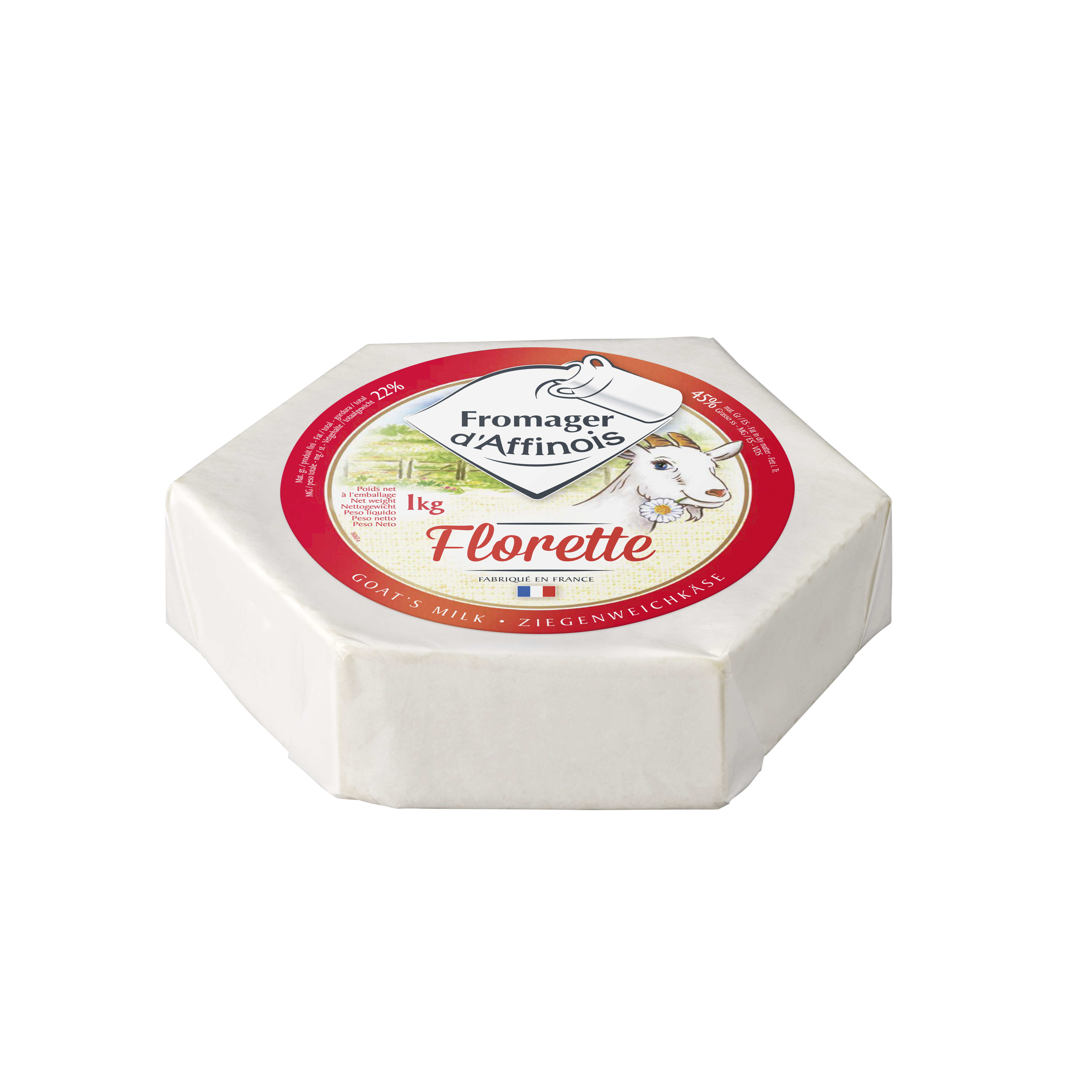 FROMAGER D'AFF FLORETTE 1KG X1 US-CA product image